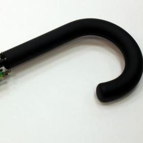 schwarzer Kunststoff - ohne Beschichtung = klebt nicht