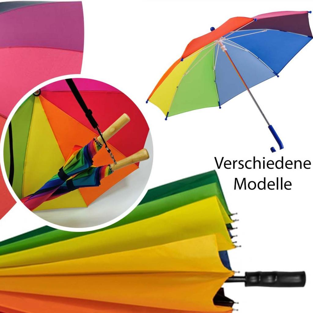 Regenbogenschirme-Übersicht